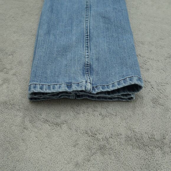 Wrangler Retro Jeans Mens Fits 30x32 (No Tag) Blue Slim Straight Stretch Denim - Picture 11 of 16